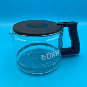 Bunn 10 Cup Coffee Carafe Schott Duran Glass Replacement Decanter 2806 Black